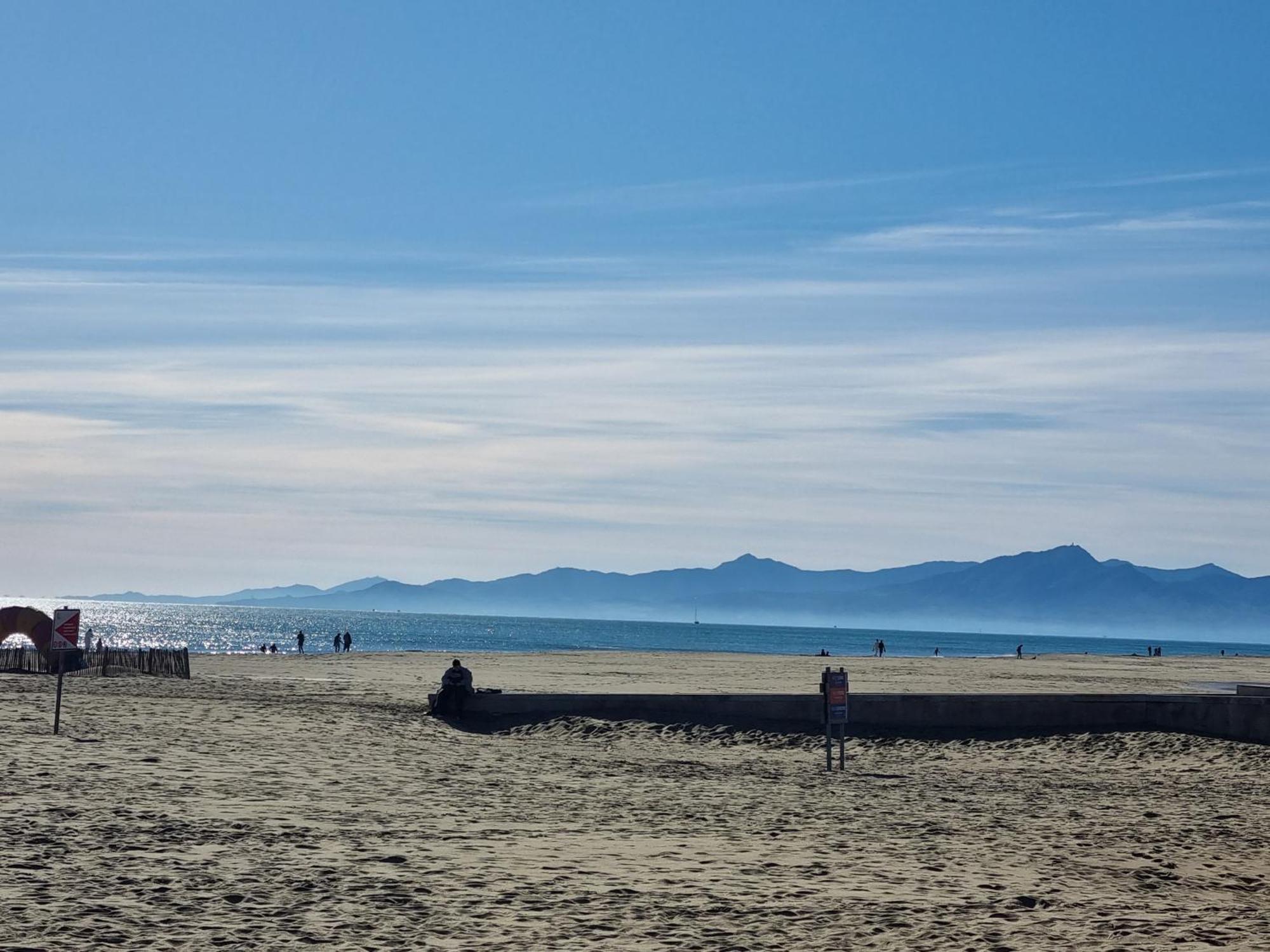 Studio Cosy Climatise Vue Mer Canet Plage 3Etoiles Exterior photo