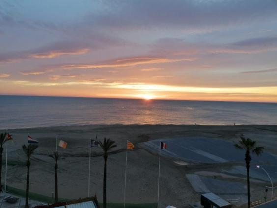 Studio Cosy Climatise Vue Mer Canet Plage 3Etoiles Exterior photo